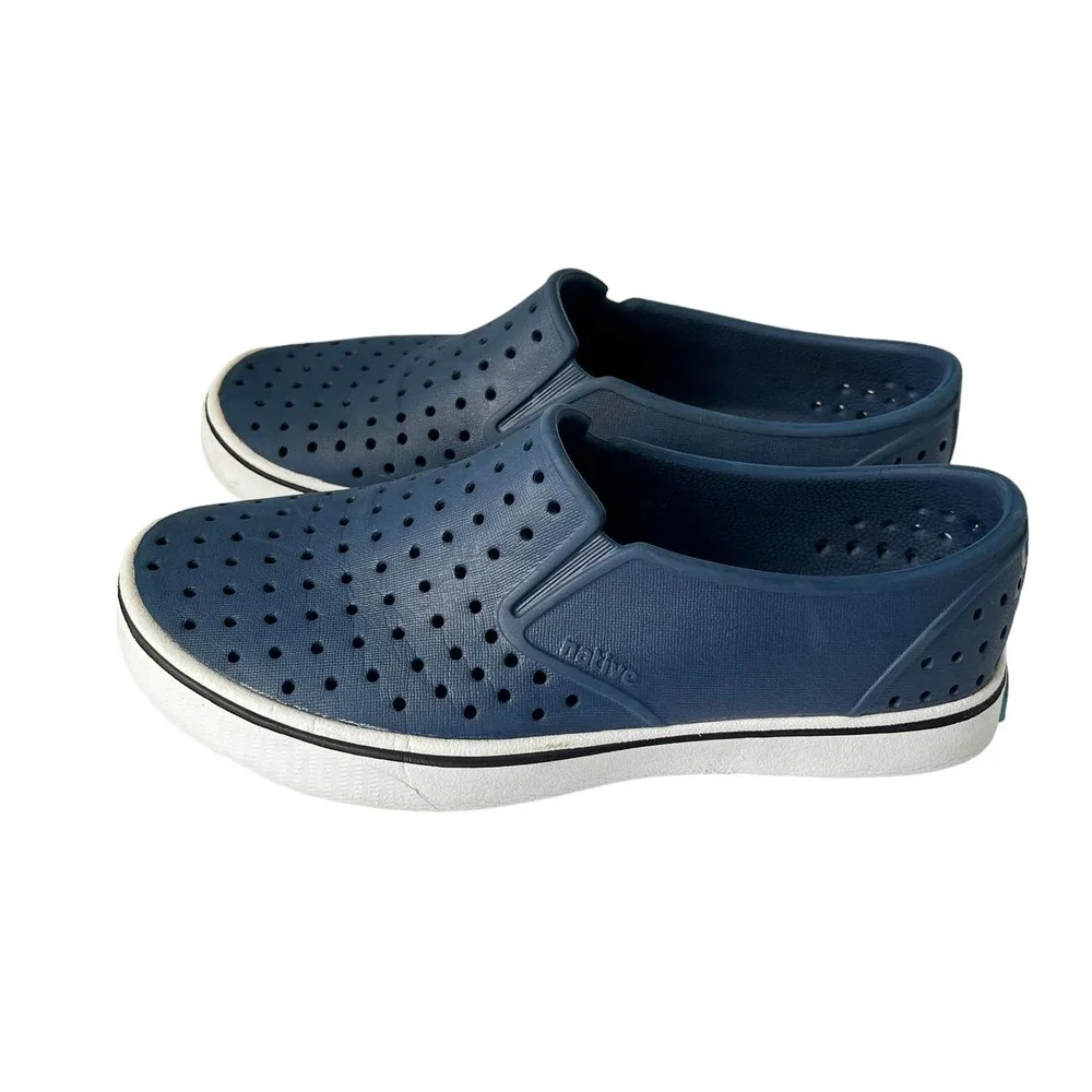 Native Miles Slip-on Washable Perforated Shoes Women Size 6 Men Size 4 - Picture 1 of 9